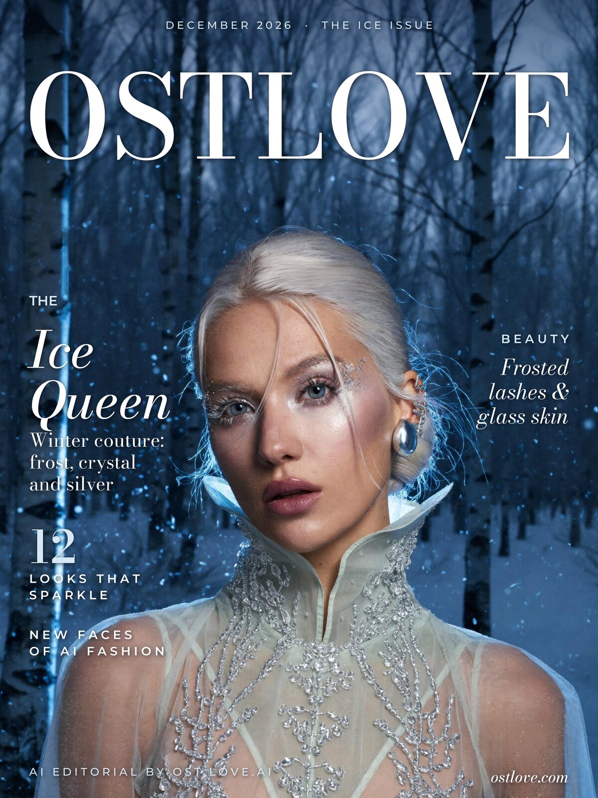 OSTLOVE magazine cover, Ice Queen